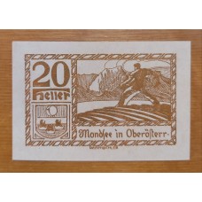 AUSTRIA 1920 BILLETE SIN CIRCULAR